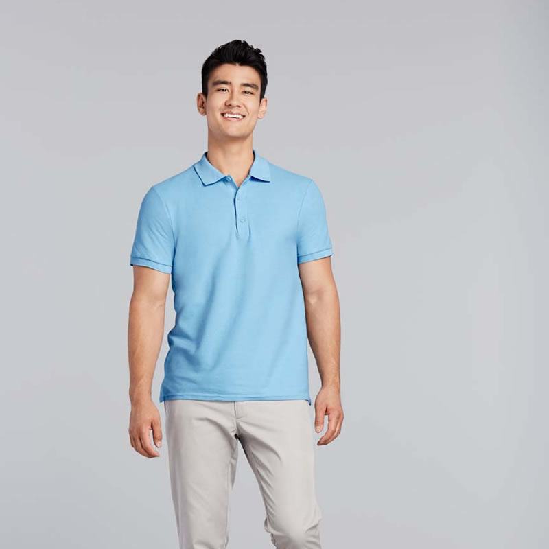 gildan premium cotton polo shirt