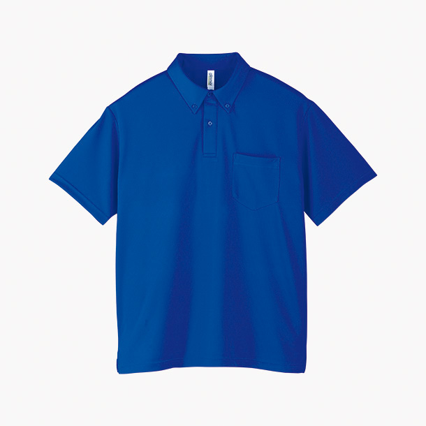 00331 Performance Button-down Polo Shirt(Pocket)